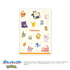 Japan Pokemon B6 Planner Monthly Schedule Book - Enjoy Party 2027