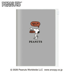 Japan Peanuts B6 Planner Weekly Schedule Book - Snoopy : Okay Go To It 2027