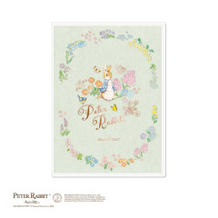 Japan Peter Rabbit B6 Planner Monthly Schedule Book - Flower Wreath 2027