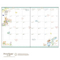 Japan Peter Rabbit B6 Planner Monthly Schedule Book - Flower Wreath 2027 - 2