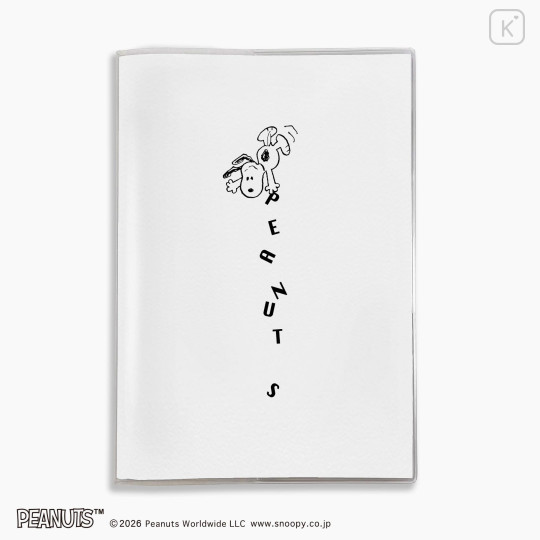 Japan Peanuts A5 Planner Monthly Schedule Book - Snoopy : White 2027 - 1