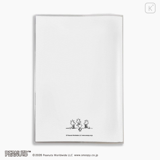 Japan Peanuts A5 Planner Monthly Schedule Book - Snoopy : White 2027 - 2