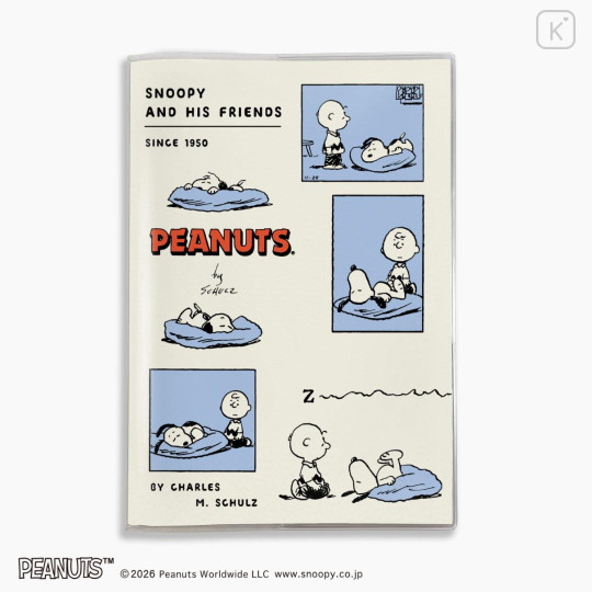 Japan Peanuts A5 Planner Monthly Schedule Book - Snoopy : Sleep 2027 - 1