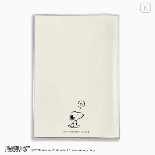Japan Peanuts A5 Planner Monthly Schedule Book - Snoopy : Sleep 2027 - 2