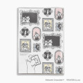 Japan Moomin A5 Planner Monthly Schedule Book - Moomin : Frame 2027 - 2