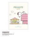 Japan Peanuts A6 Planner Monthly Schedule Book - Snoopy : Merry-go-round 2027 - 1
