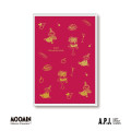 Japan Moomin A6 Planner Monthly Schedule Book - Little My : 2027 - 1