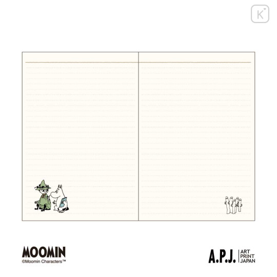 Japan Moomin A6 Planner Monthly Schedule Book - Little My : 2027 - 3