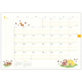 Japan Curious George A5 Planner Monthly Schedule Book - 2027 - 3