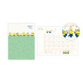 Japan Minions A5 Planner Monthly Schedule Book - Minions : 2027 - 1