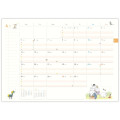 Japan Moomin A5 Planner Monthly Schedule Book - 2027 - 3