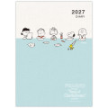 Japan Peanuts A5 Planner Monthly Schedule Book - Snoopy & Woodstock : Friends 2027 - 2