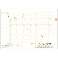 Japan Peanuts A5 Planner Monthly Schedule Book - Snoopy & Woodstock : Camping 2027 - 3