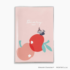 Japan Moomin A5 Planner Monthly Schedule Book - Little My : Apple 2027