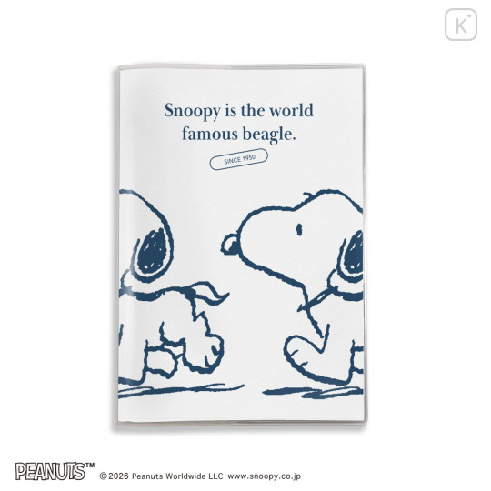 Japan Peanuts B6 Planner Monthly Schedule Book - Snoopy & Woodstock : Walk 2027 - 1