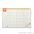 Japan Moomin B6 Planner Monthly Schedule Book - Little My : Afternoon 2027 - 5