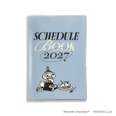 Japan Moomin B6 Planner Monthly Schedule Book - Little My : Brunch 2027