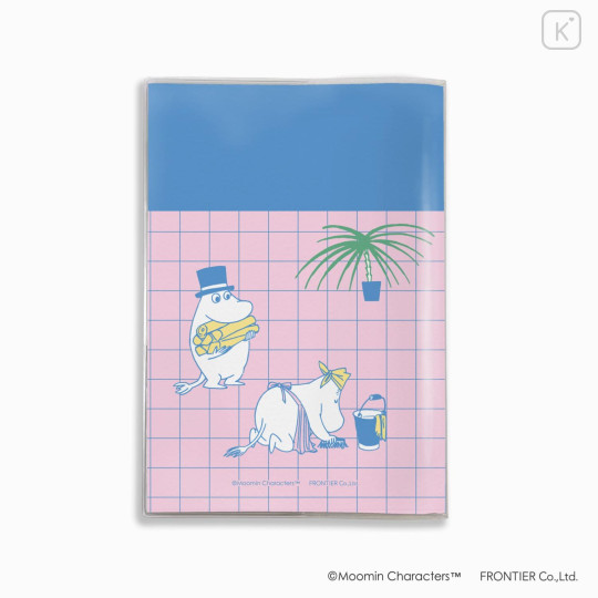 Japan Moomin B6 Planner Monthly Schedule Book - Moomintroll : Bath 2027 - 2
