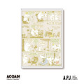 Japan Moomin B6 Planner Weekly Schedule Book - Comic 2027 - 1