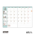 Japan Moomin B6 Planner Weekly Schedule Book - Comic 2027 - 2