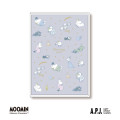 Japan Moomin B6 Planner Weekly Schedule Book - Goodnight 2027 - 1