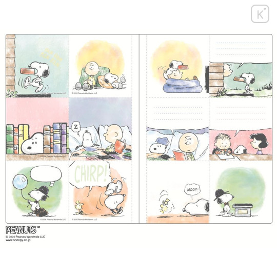 Japan Peanuts B6 Planner Weekly Schedule Book - Snoopy : Joe Cool 2027 - 5