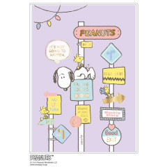 Japan Peanuts B6 Planner Weekly Schedule Book - Snoopy : Signboard 2027