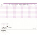 Japan Peanuts B6 Planner Monthly Schedule Book - Snoopy : Flyer 2027 - 6
