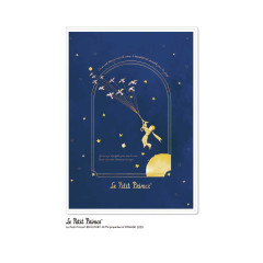 Japan The Little Prince B6 Planner Monthly Schedule Book - Navy 2027
