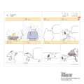 Japan Peanuts B6 Planner Weekly Schedule Book - Snoopy : Comic 2027 - 3