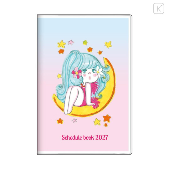 Japan Ado Mizumori B7 Planner Monthly Schedule Book - Blue Pink 2027 - 1