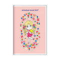 Japan Ado Mizumori B7 Planner Monthly Schedule Book - Coral Pink 2027 - 1