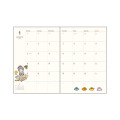 Japan Ado Mizumori B6 Planner Monthly Schedule Book - Pink 2027 - 2