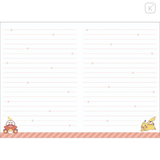 Japan Pokemon A6 Planner Monthly Schedule Book - Pikachu : 2027 - 4