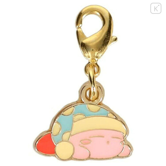 Japan Kirby Tiny Metal Charm - Kirby : Sleep - 1