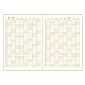 Japan Kleid B6 Fleek Diary Monthly Schedule Book - 2027 Mint - 7