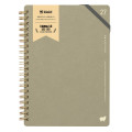 Japan Kleid B6 Kraft Work Diary Monthly Schedule Book - 2027 Greige - 1