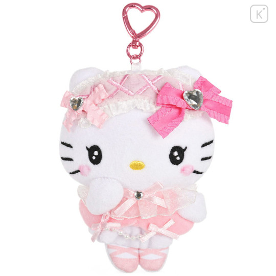 Japan Sanrio Plush Pouch & Bag Charm - Hello Kitty : Lolita - 1