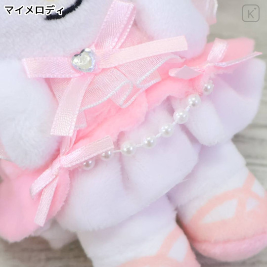 Japan Sanrio Plush Pouch & Bag Charm - My Melody : Lolita - 3