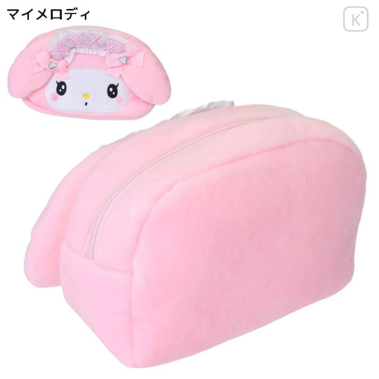 Japan Sanrio Mascot Cosmetic Pouch - My Melody : Lolita - 2