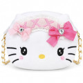 Japan Sanrio Original Plush Pochette Crossbody Shoulder Bag - Hello Kitty : Fairy Tale Party Lolita - 2