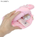 Japan Sanrio Plush Pochette Crossbody Shoulder Bag - My Melody : Lolita - 2