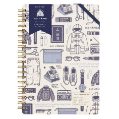 Japan Kleid Eric B6 Planner Monthly Schedule Book - White 2027