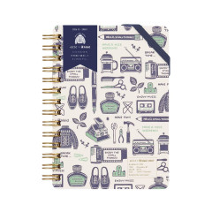 Japan Kleid Eric B7 Planner Monthly Schedule Book - White 2027