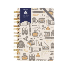 Japan Kleid Eric B7 Planner Monthly Schedule Book - Gray 2027