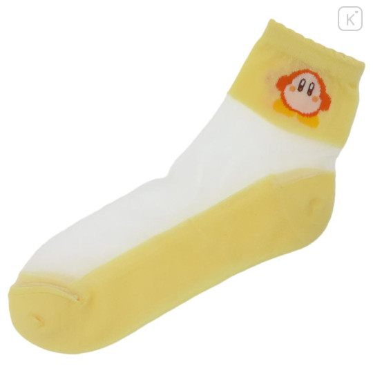 Japan Kirby Sheer Socks - Waddle Dee - 1