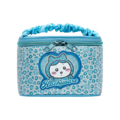 Japan Chiikawa Vanity Pouch - Hachiware : Glitter Leopard