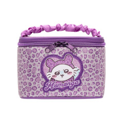 Japan Chiikawa Vanity Pouch - Momonga : Glitter Leopard