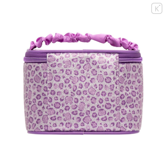 Japan Chiikawa Vanity Pouch - Momonga : Glitter Leopard - 6