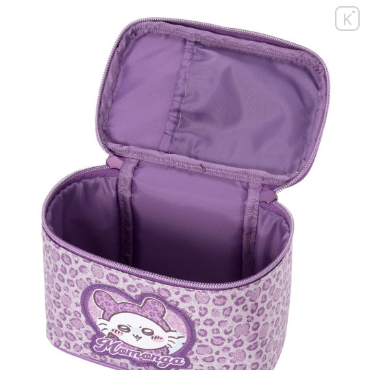 Japan Chiikawa Vanity Pouch - Momonga : Glitter Leopard - 8